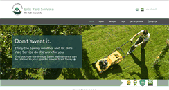 Desktop Screenshot of billsyardservice.com